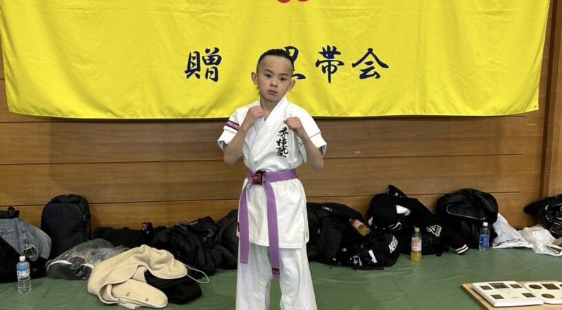 R7.3/9 第1回国際グランドチャンピオン決定戦 第3次選考会 京都大会 選抜クラス小学5年軽量級 奥村 優羅凰＝初戦敗退