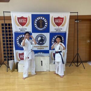 初心中学2.3年生女子 奥村 未艶凛＝初戦敗退 選抜小学5年男子37kg未満 奥村 優羅凰＝初戦敗退