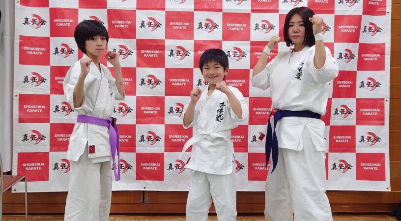 R7.3/30 ニューヒーローカップ チャレンジクラス 小学2年男子無差別 寺嶌 理生＝準優勝? 中級クラス 小学5年男子37kg未満 黒木 天＝初戦敗退 Bクラス 一般女子無差別 岡田 麻衣＝決勝戦敗退