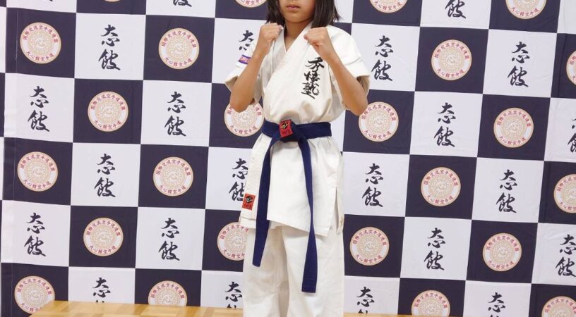 R7.5/11 第13回全日本ジュニアチャンピオンシップ一宮少年少女空手道大会 小学6年軽量級 奥村 優羅凰